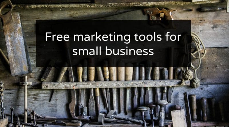 Free marketing tools for small business